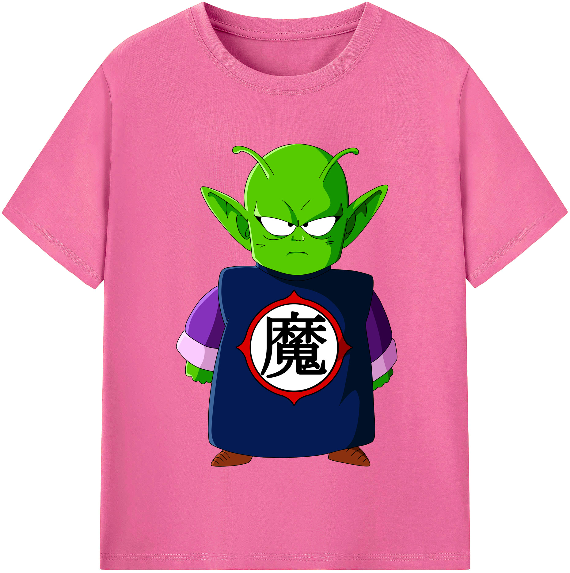 （画像用） ドラゴンボール ピッコロ DRAGON BALL Piccolo レディースカジュアルプリントTシャツ（綿100％）